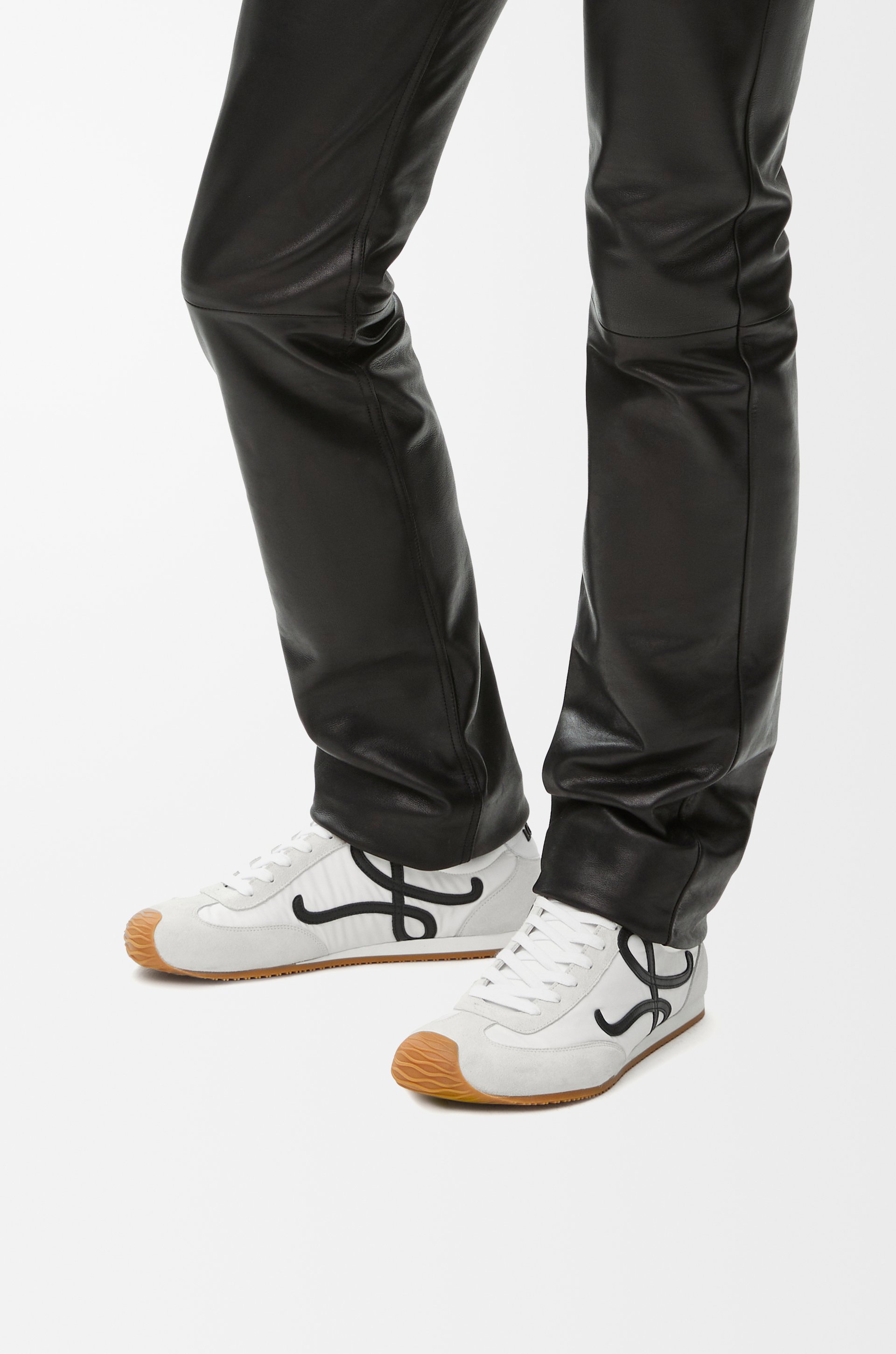 Ballet Runner 2.0 in nylon and calfskin Colour : Black/Multicolor-529bc89a-ac26-4f0c-541f-08dd56e02305
